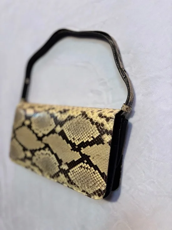 Vintage Real Python Snakeskin Purse - Picture 15 of 16